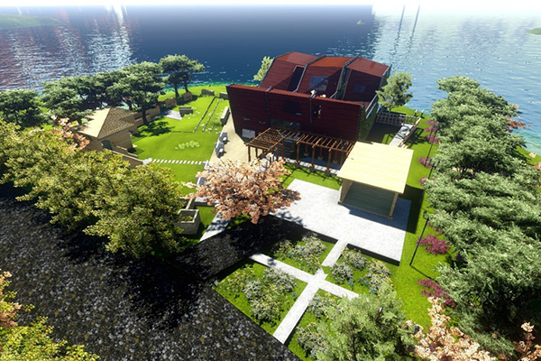 別墅設(shè)計(jì)規(guī)劃中庭院設(shè)計(jì)的風(fēng)格種類 